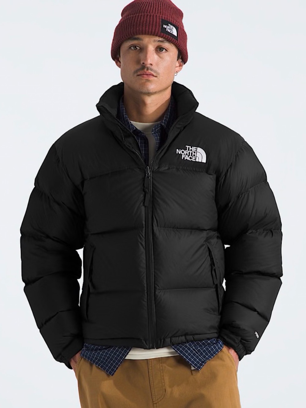 The North Face Men's Retro 1996 Nuptse Black Down Insulated Puffer Jacket